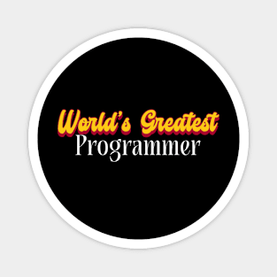 World's Greatest Programmer! Magnet